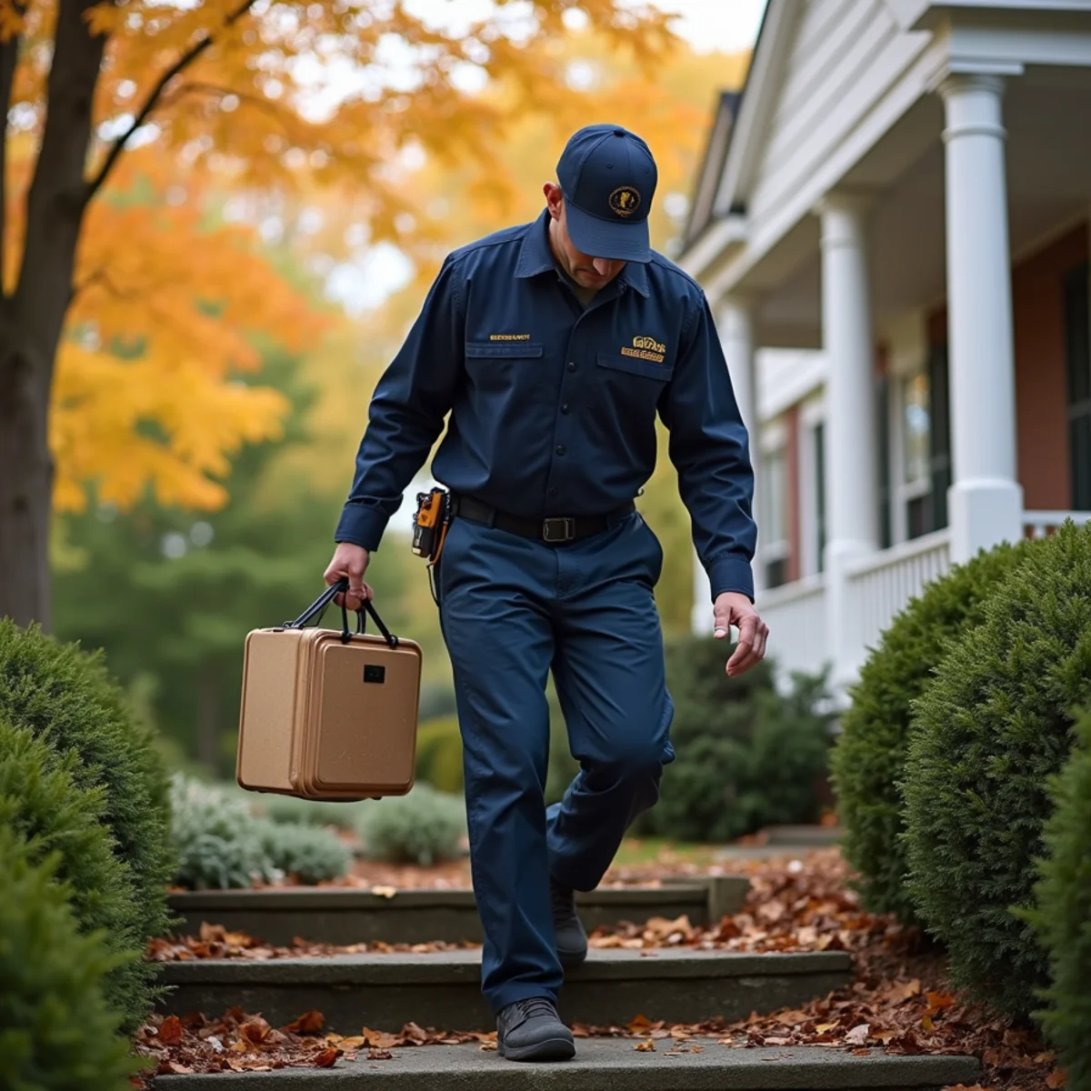 HVAC Mount Joy PA technician at work in Lancaster County