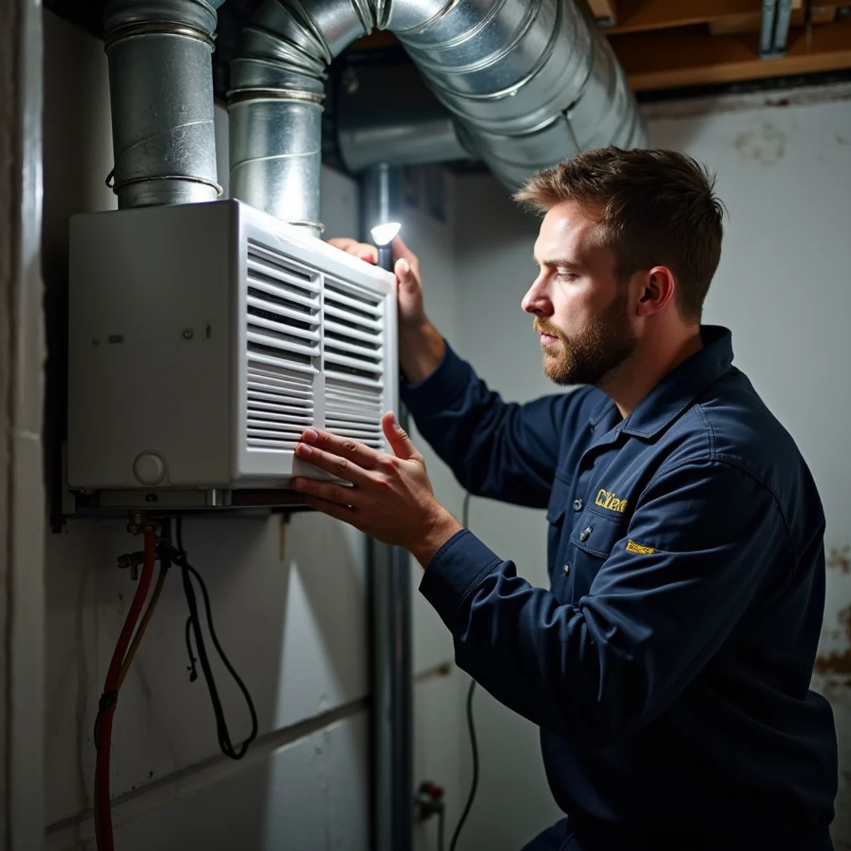 Whole-home dehumidifier and air quality system installed in a Mount Joy, PA home
