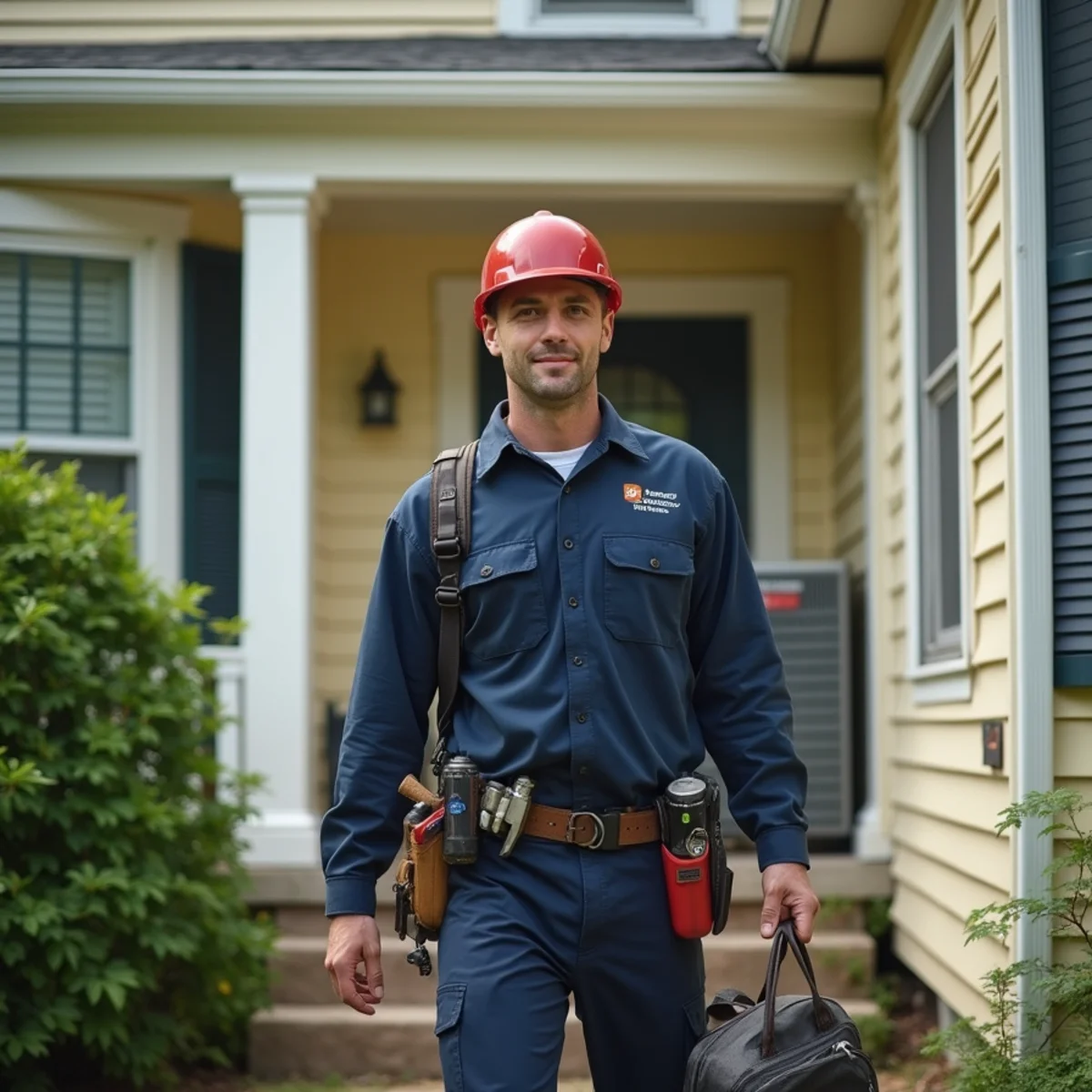 Neighborhood in Richland Historic District, PA served by HVAC Mount Joy PA