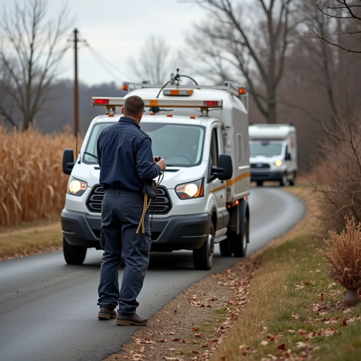 HVAC Mount Joy PA service van and technician ready for oil-to-gas conversion in the Mount Joy, PA area