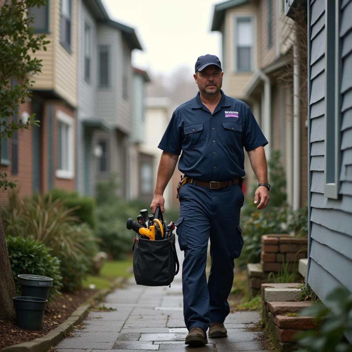 Neighborhood in Columbia, PA served by HVAC Mount Joy PA