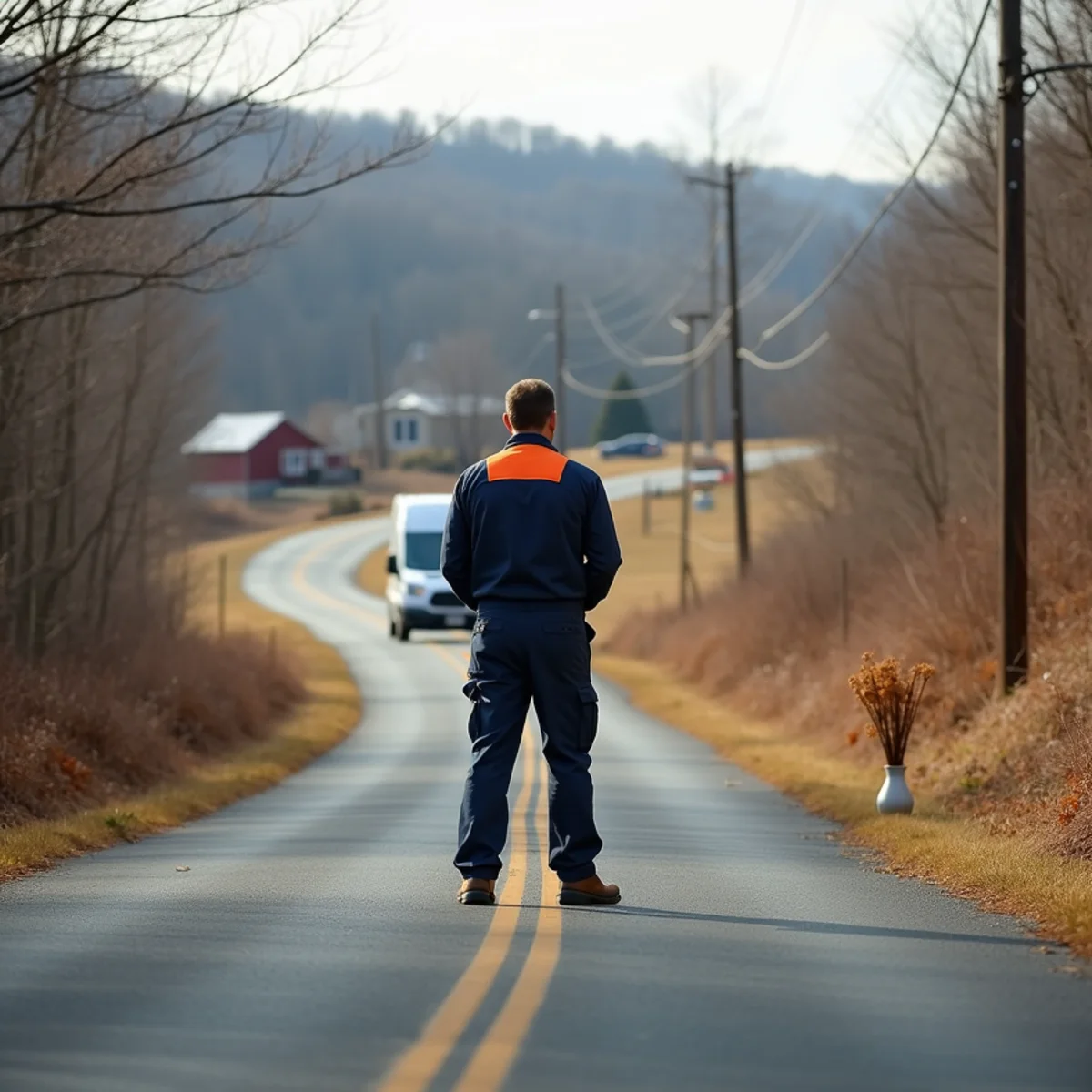 Residential street and homes in Elizabeth Township, PA served by HVAC Mount Joy PA