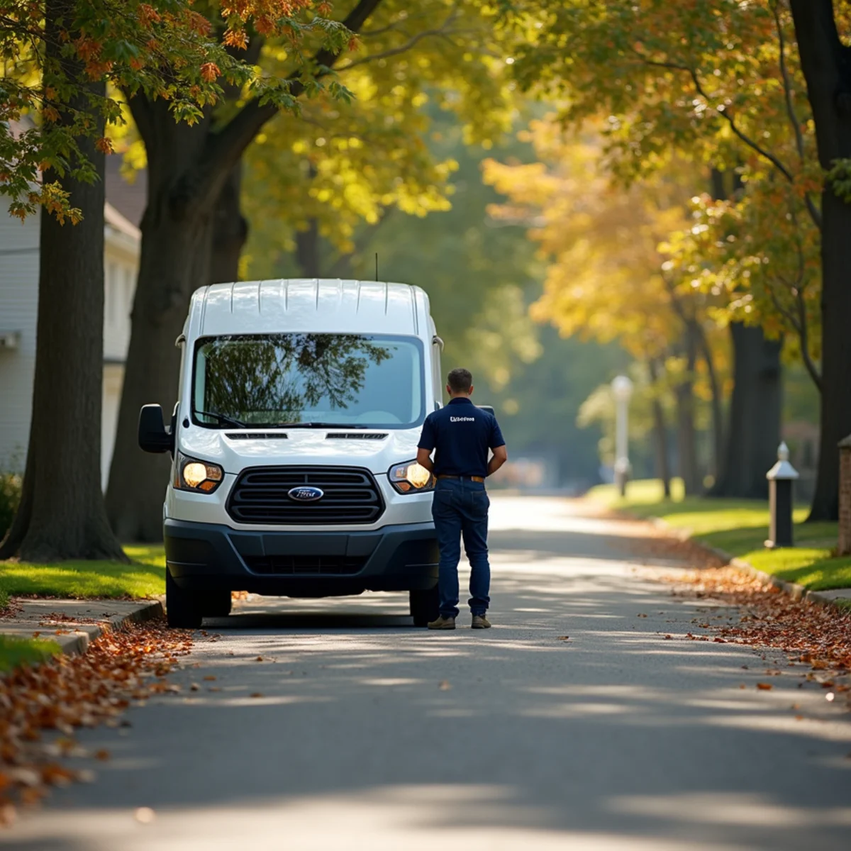 Residential street and homes in Millersville, PA served by HVAC Mount Joy PA