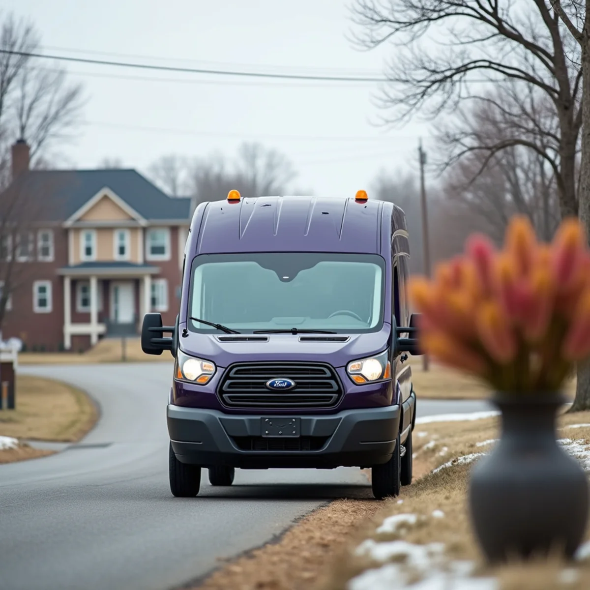 Residential street and homes in Warwick Township, PA served by HVAC Mount Joy PA