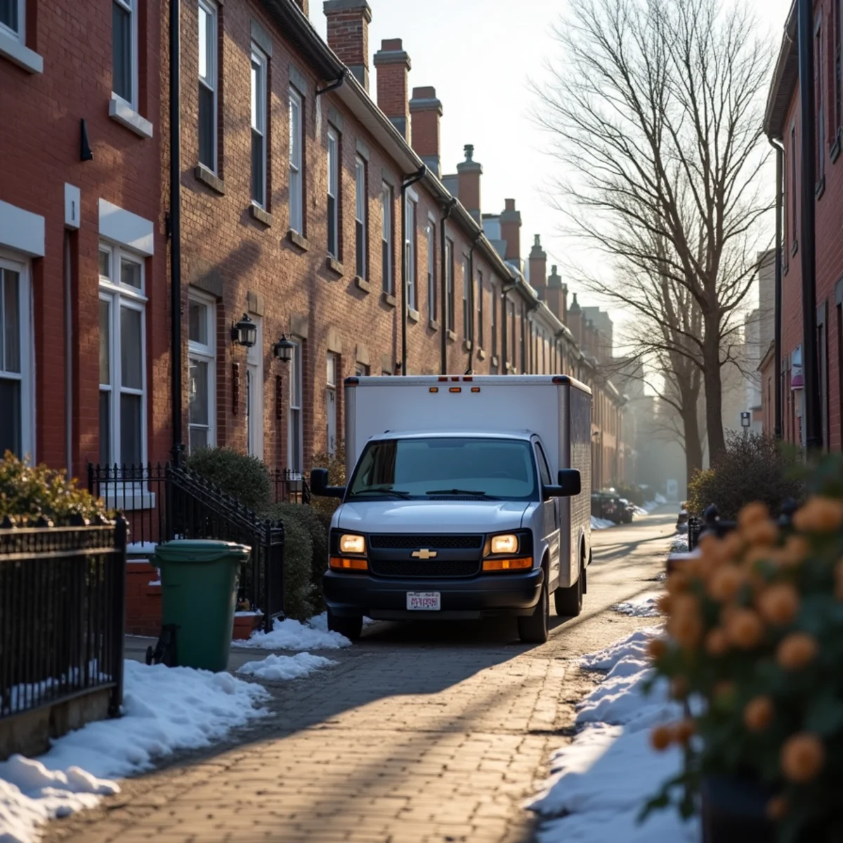 Residential street and homes in York, PA served by HVAC Mount Joy PA